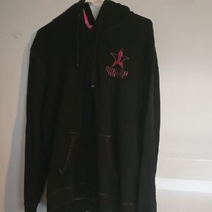 Jeffree Star Black Hooded Sweatshirt Oversized Long Sleeve